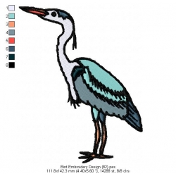 Bird Embroidery Design 82